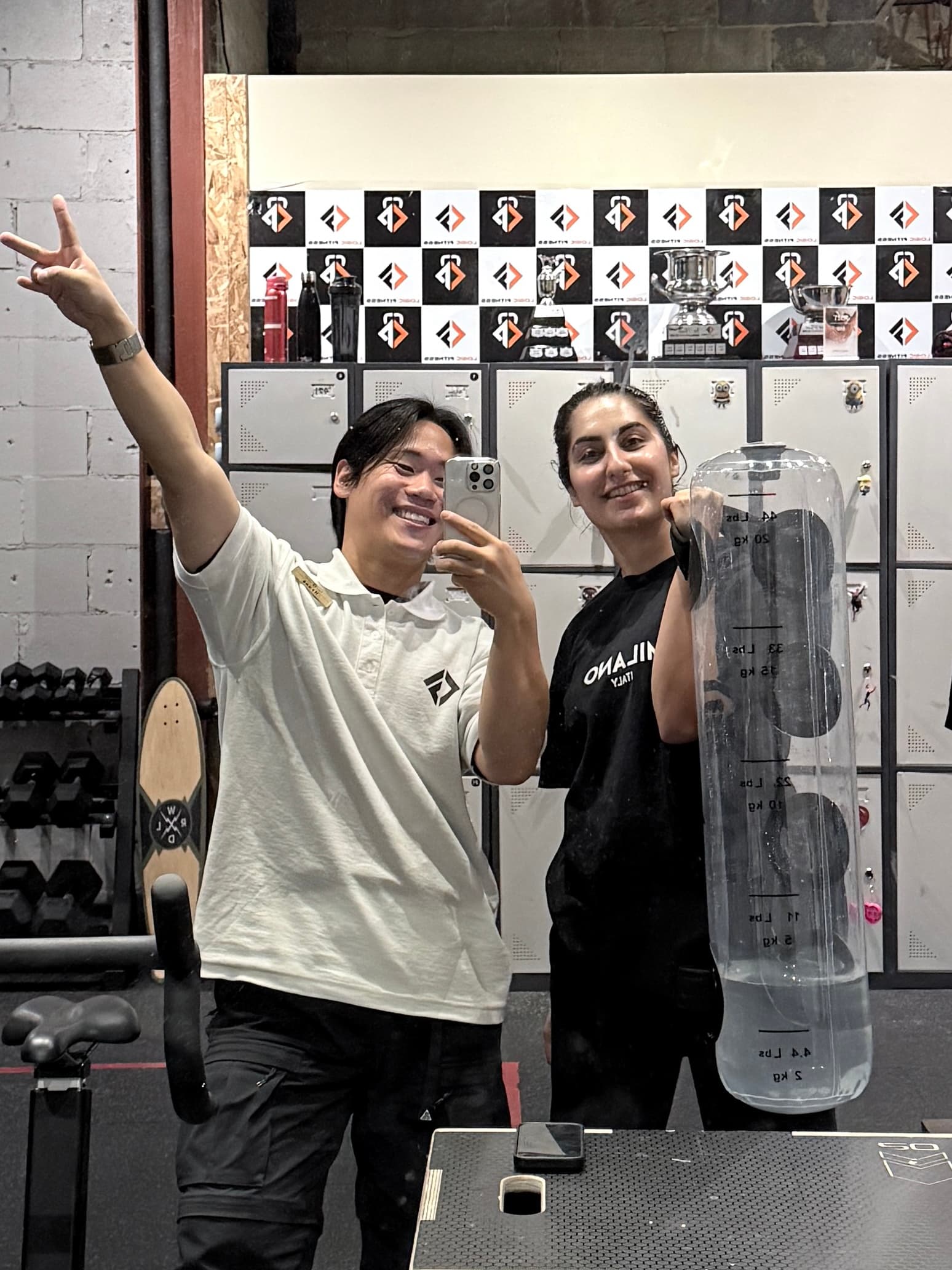 Banafsheh at Logic Fitness